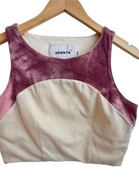 ZEMETA Tie Dye Crop Top Hiphop Dollskill Sleeveless crop top M